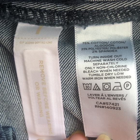 LOFT Denim Sailor Skirt - Picture 6 of 6